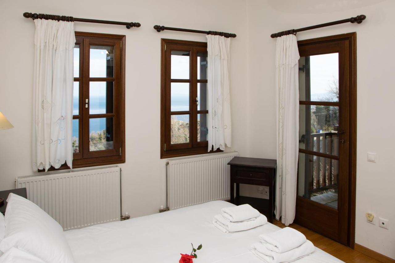 Θαλλώ Luxurious Villa Tsagarada Bagian luar foto