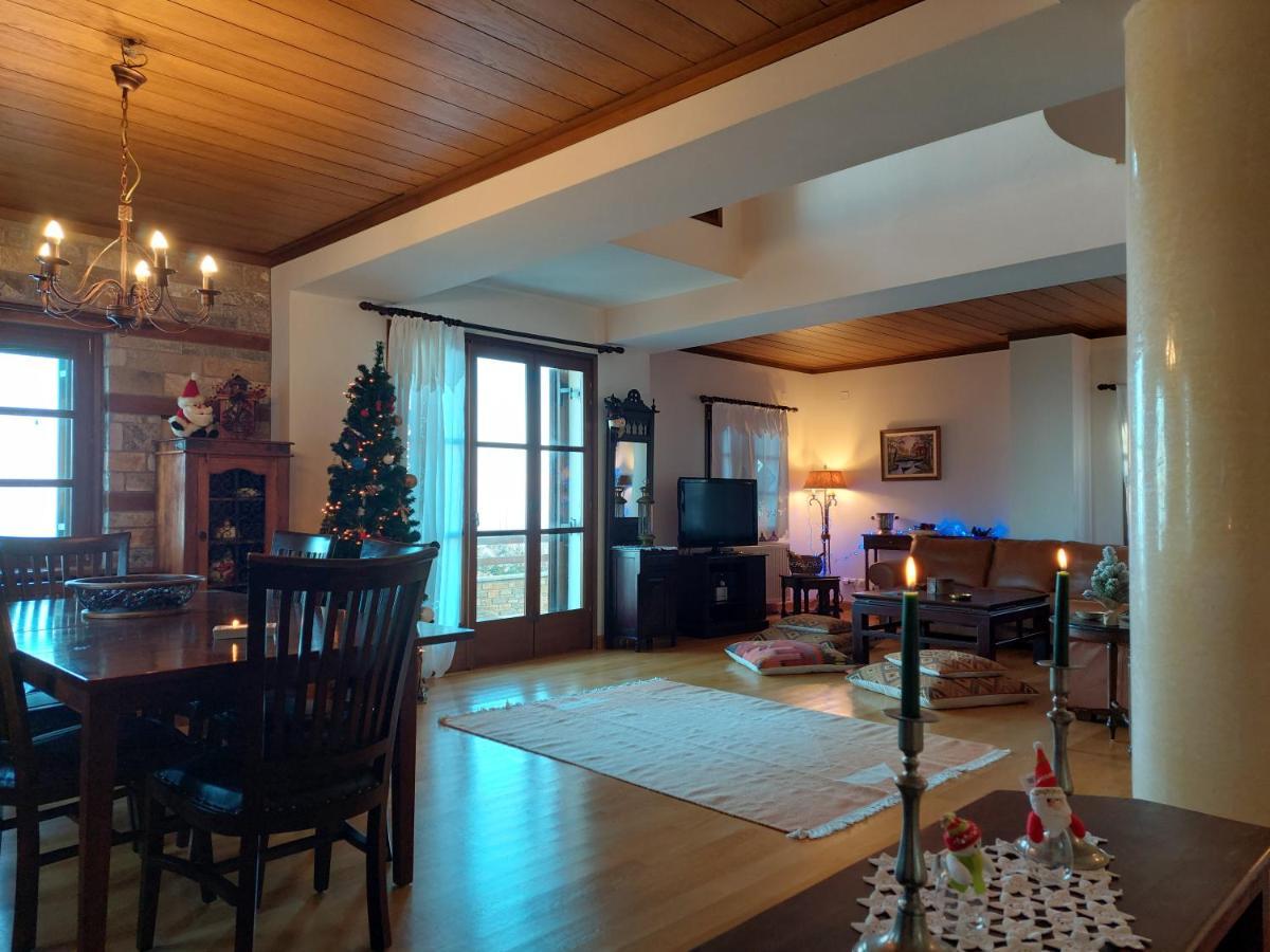 Θαλλώ Luxurious Villa Tsagarada Bagian luar foto